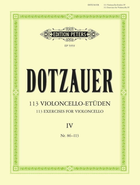 Book cover of: 113 Exercises Vol.4