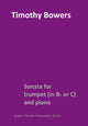 Book cover of: Sonata for Trumpet and Piano