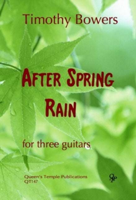 Book cover of: After Spring Rain