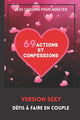 Book cover of: Jeux Coquins pour Adultes. 69 Actions et Confessions. Version Sexy. Defis a faire en Couple