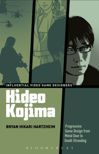 Book cover of: Hideo Kojima. By: Bryan Hikari Hartzheim