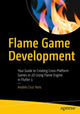 Book cover of: Flame Game Development. By: Andrés Cruz Yoris