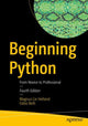 Book cover of: Beginning Python. By: Magnus Lie Hetland
