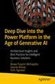 Book cover of: Deep Dive into the Power Platform in the Age of Generative AI. By: Biswa Pujarini Mohapatra