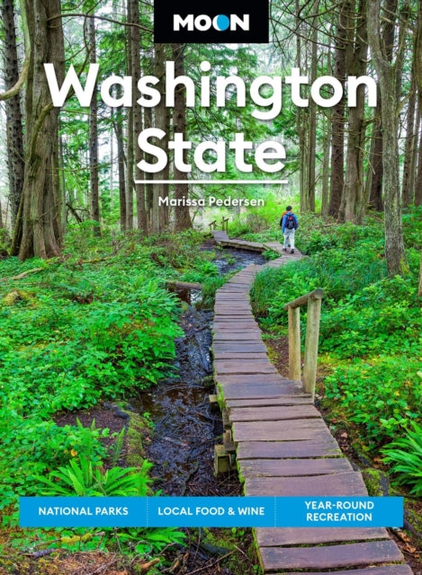 Book cover of: Moon Washington State (First Edition). By: Marissa Pedersen