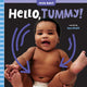 Book cover of: Hello, Tummy!. By: Aya Khalil