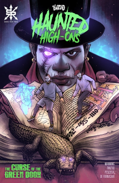 Book cover of: Twiztid Haunted High-Ons Vol. 2. By: Dirk Manning