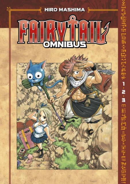 Book cover of: Fairy Tail Omnibus 1 (Vol. 1-3). By: Hiro Mashima