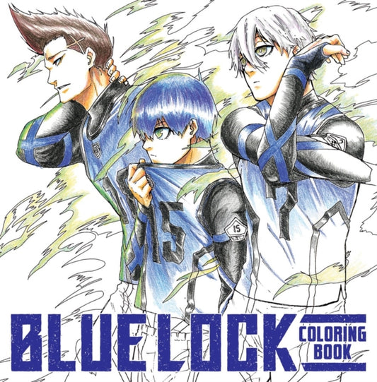 Book cover of: Blue Lock Coloring Book