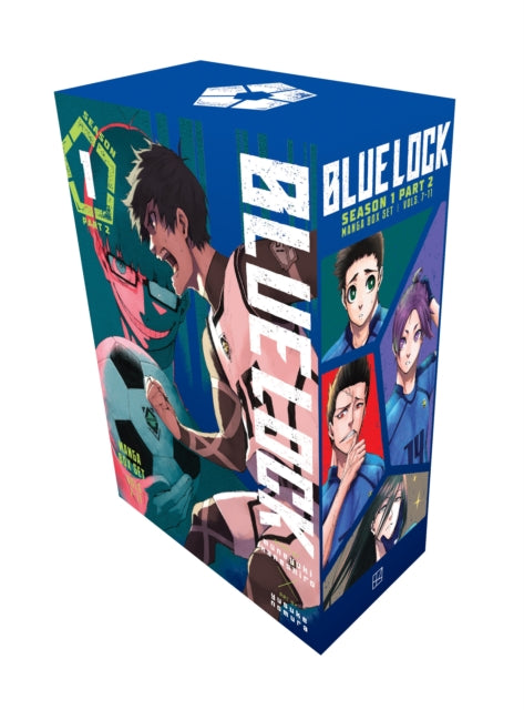 Blue Lock Season 1 Part 2 Manga Box Set 9798888775875 Muneyuki Kaneshiro
