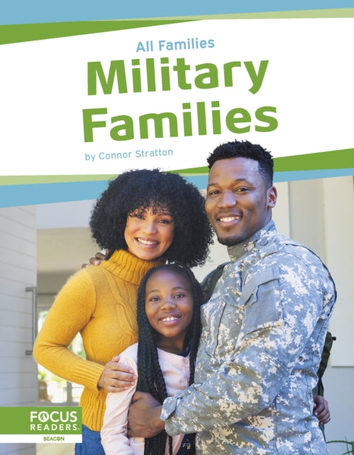 Book cover of: Military Families. By: Connor Stratton