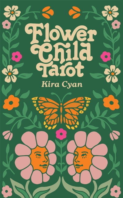 Book cover of: Flower Child Tarot. By: Kira Rittgers