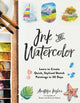 Book cover of: Ink and Watercolor. By: Anastasia Kozlova