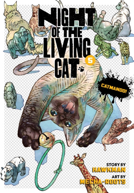Book cover of: Night of the Living Cat Vol. 5. By: Hawkman