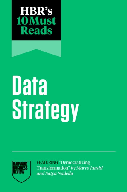 Book cover of: HBR's 10 Must Reads on Data Strategy