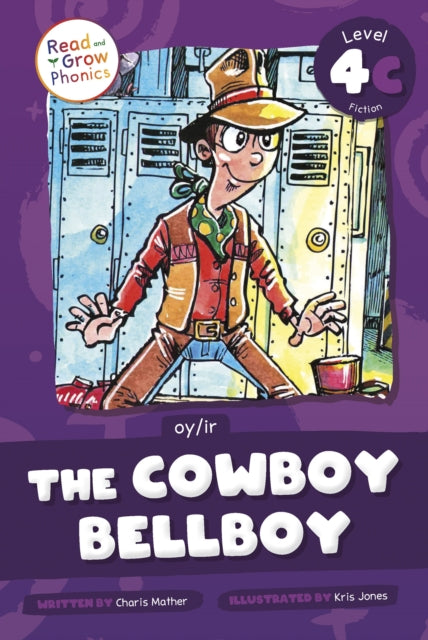 Book cover of: Cowboy Bellboy. By: Charis Mather