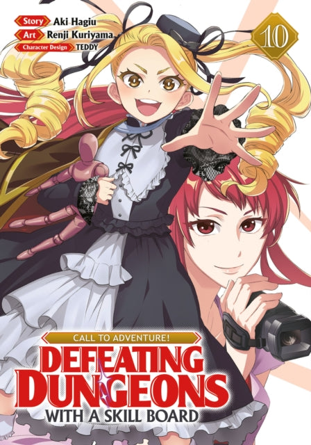 Book cover of: CALL TO ADVENTURE! Defeating Dungeons with a Skill Board (Manga) Vol. 10